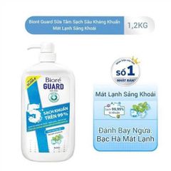 Sữa tắm sạch sâu kháng khuẩn Biore Guard 1.2kg
