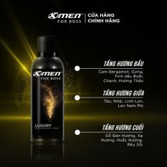 Xịt Khử Mùi X-Men For Boss Sang Trọng Tinh Tế 150ml