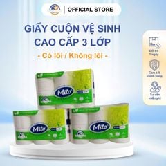 Giấy Cuộn Cao Cấp MITO 3 Lớp * 6 cuộn