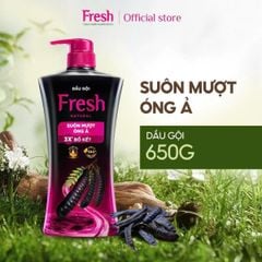 Dầu Gội FRESH Thiên Nhiên Chiết Xuất Bồ Kết Suôn Mượt Óng Ả 650g