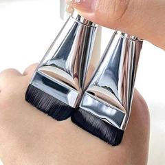 KT67510 Cọ trang điểm tán kem nền che khuyết điểm đầu phẳng siêu mỏng