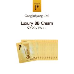 [Sample] Kem nền BB Whoo vàng đông y cao cấp Luxury BB Cream SPF20/PA++ 1ml x 10pcs