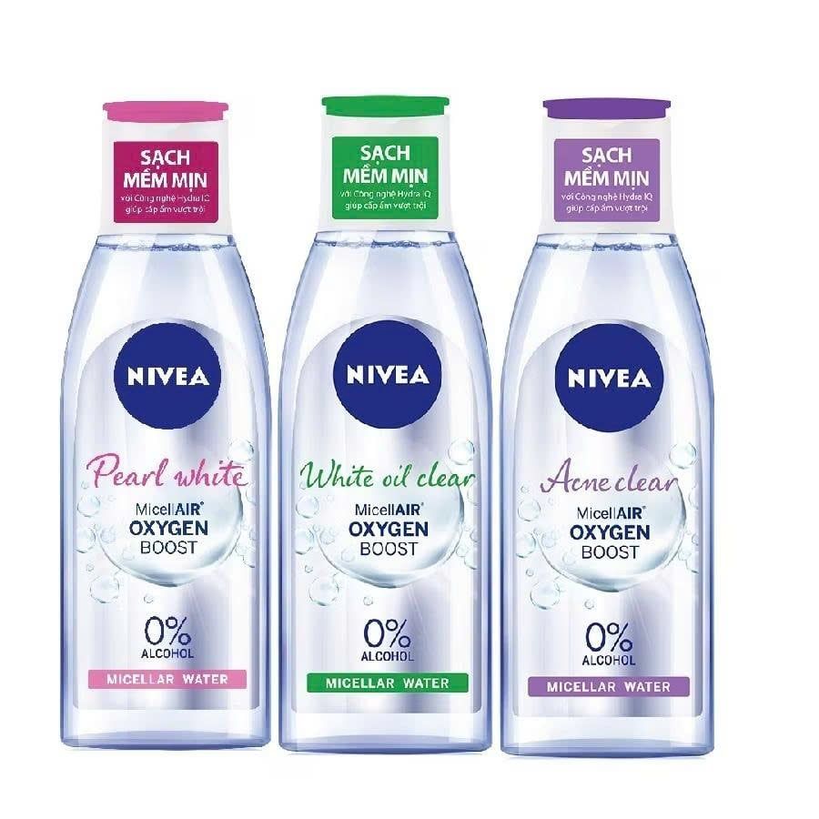 Nước Tẩy Trang NIVEA Pearl Bright Sáng Da Sạch Sâu 200ml