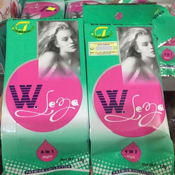Kem wleza dưỡng trắng ngừa lão hóa da 15g-Bịch Xanh