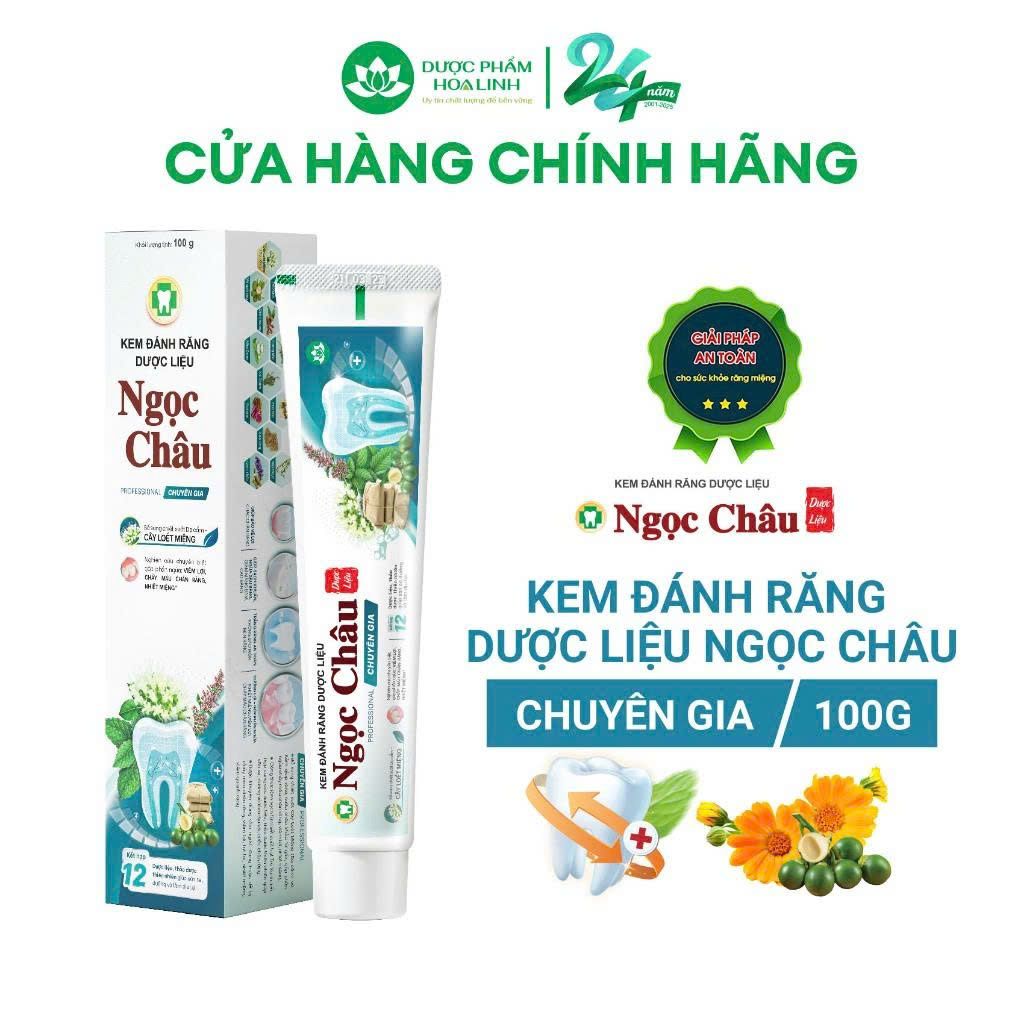 Kem đánh răng ngọc châu chuyên gia 100g