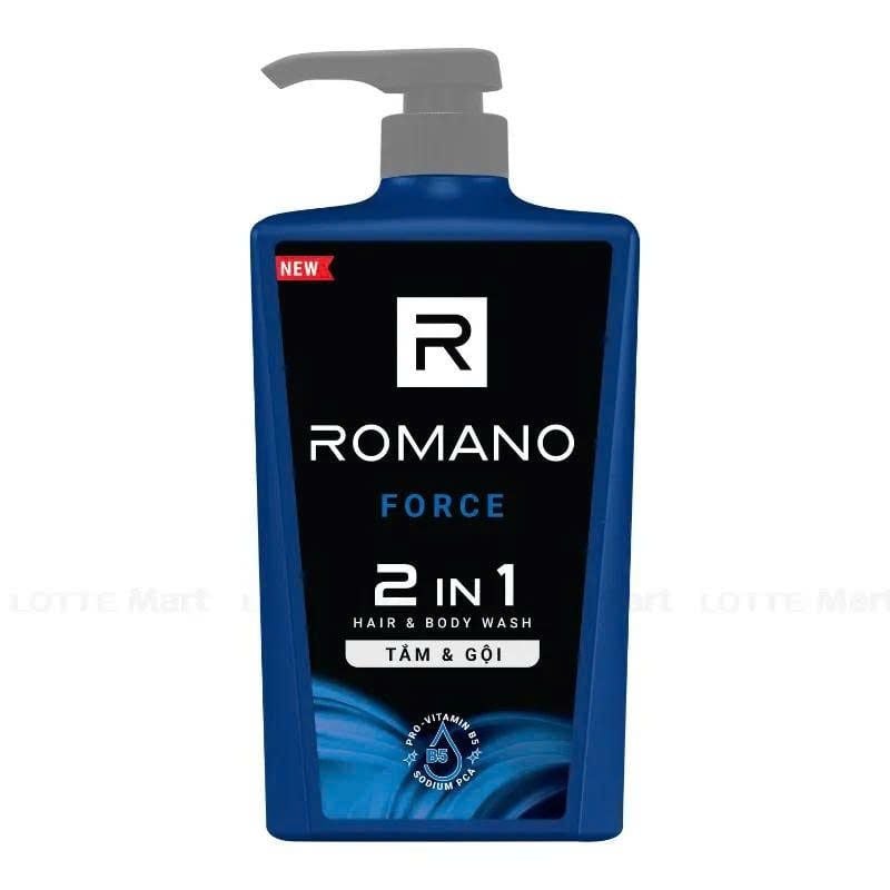 Tắm gội 2 trong 1 hương nước hoa Romano