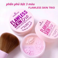 Phấn Phủ Bột 3 Màu Essence Flawless Skin Trio Loose Setting Powder 8g