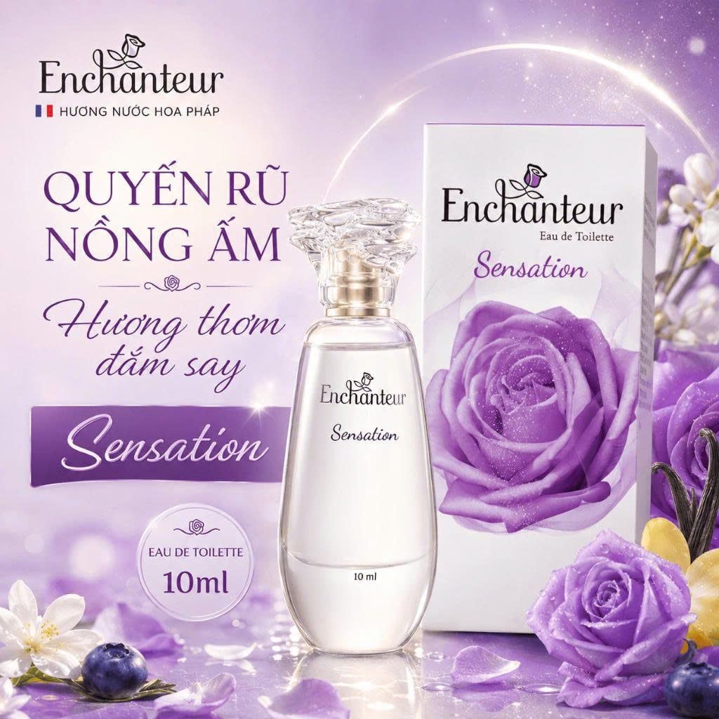 Nước Hoa Nữ Enchanteur Eau De Toilette