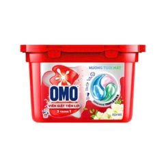 Viên giặt Omo Matic hương nước hoa hộp 20 viên - 210g