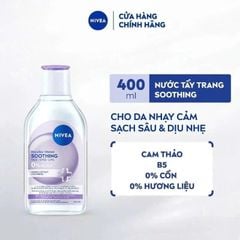 Nước Tẩy Trang Nivea Micellar Water 400ml