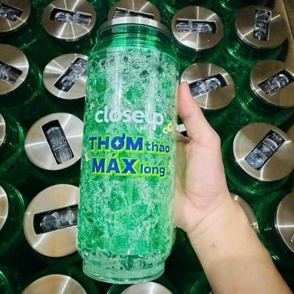 Ly siêu dày 2 Lớp, siêu bền Closeup Thơm Mát 450ml