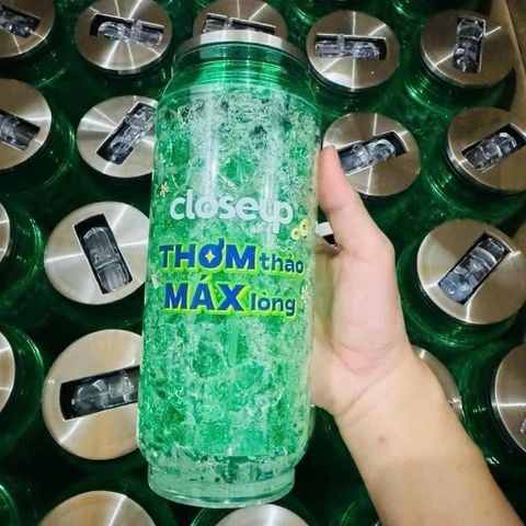 Ly siêu dày 2 Lớp, siêu bền Closeup Thơm Mát 450ml
