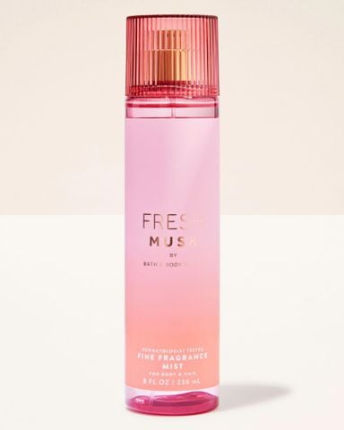 BBW Musk Body Mist 236ml – Xịt Thơm Toàn Thân Mùi Xạ Hương Sạch, Lưu Hương Lâu [2026]