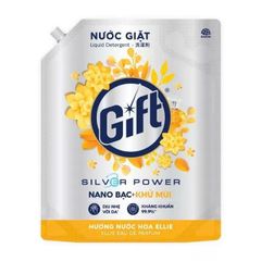 Nước Giặt Gift Hương Nước Hoa Ambery Cho Máy Giặt Cửa Trước Và Cửa Trên Túi 3.6kg