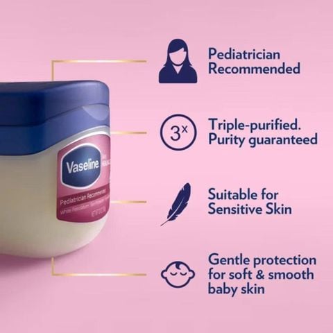 Sáp Dưỡng Đa Năng Vaseline Baby Protecting Jelly 50ml
