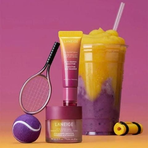 Mặt Nạ Ngủ Môi LANEIGE Acai Mango Lip Sleeping Mask 20g