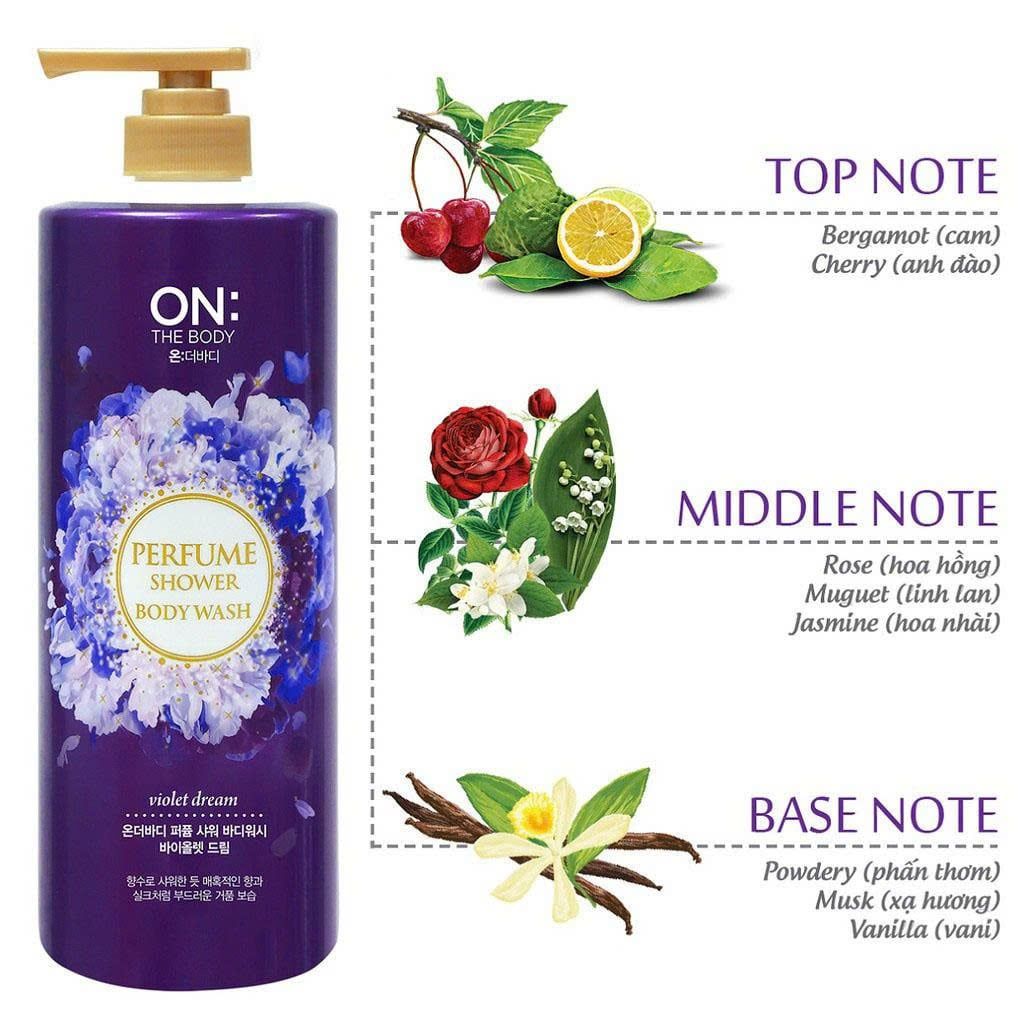 Sữa Tắm On: The Body Perfume Shower Body Wash 1Kg