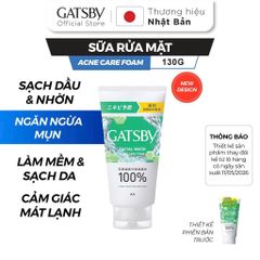 Sữa Rửa Mặt GATSBY Facial Wash 130g
