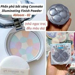 Phấn Phủ Đa Sắc Canmake Marshmallow Finish Powder Abloom SPF24 PA++ #2 Sakura