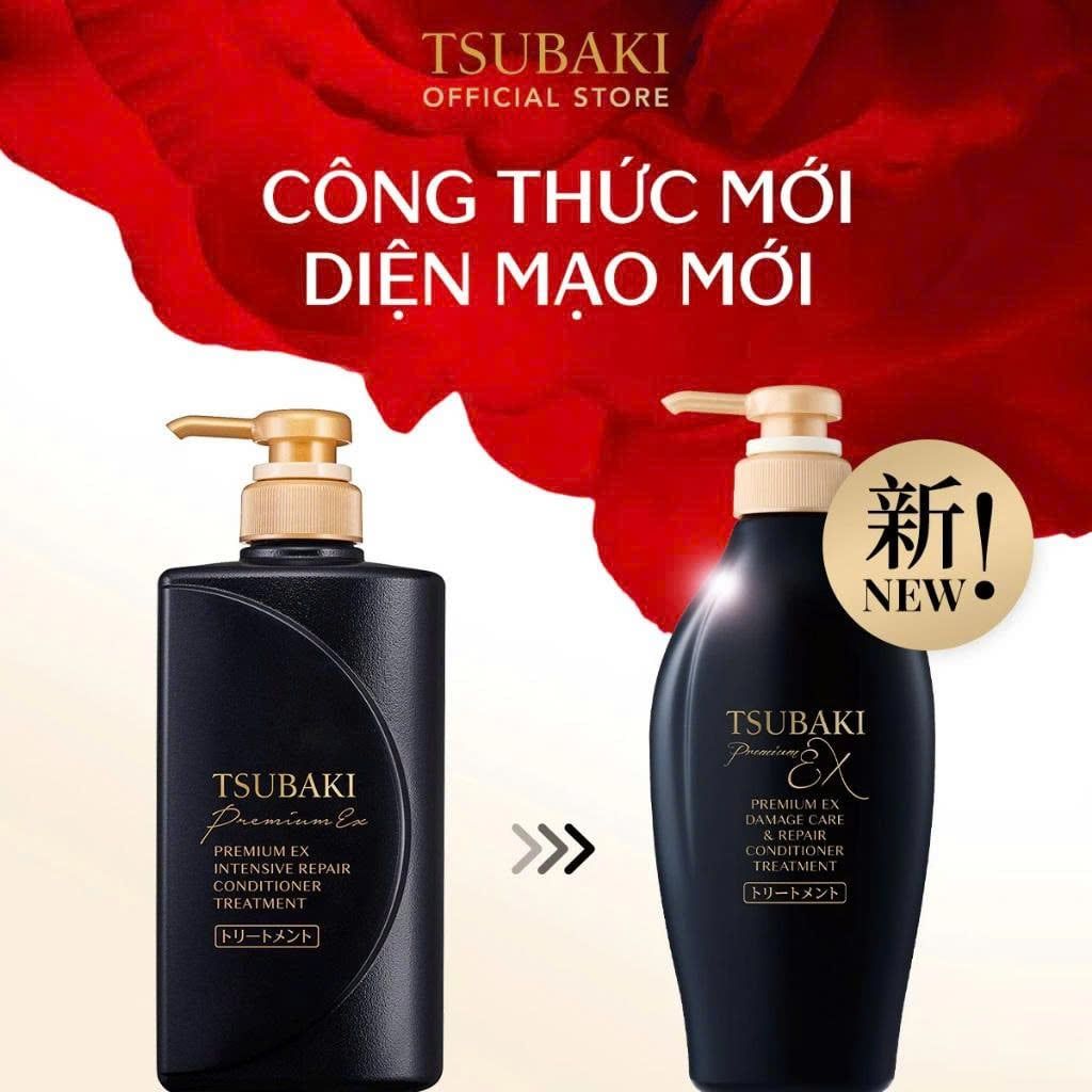 Dầu Gội / Xả Phục Hồi Chuyên Sâu Tsubaki Premium Ex Damage Care & Repair 450ml