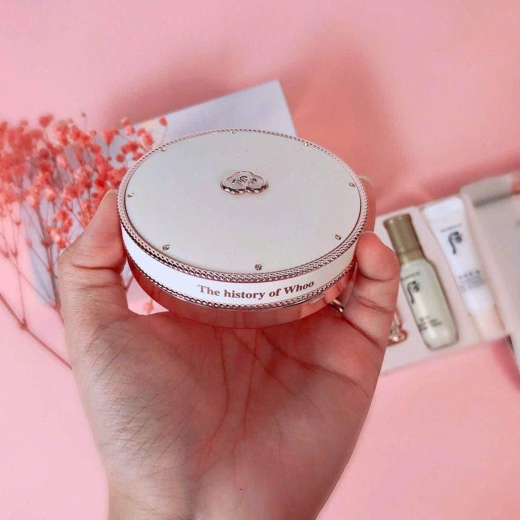 Set Phấn Nước Whoo Gongjinhyang Seol Radiant White Tone Up 70KW
