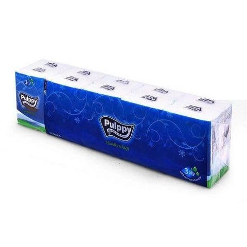 Khăn giấy lụa Pulppy Compact 10 gói