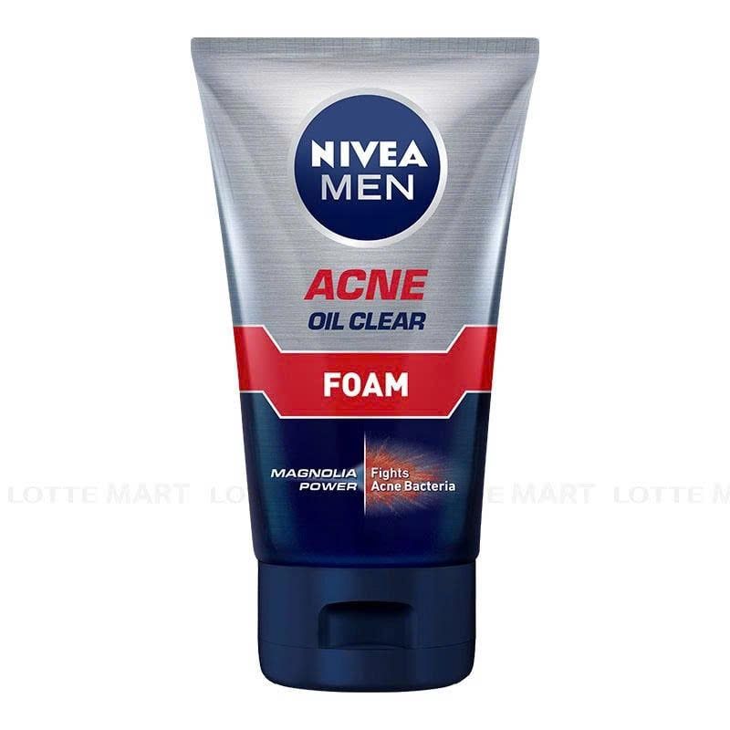 Sữa Rửa Mặt Nivea Men Ngăn Ngừa Mụn & Kiểm Soát Chất Nhờn 100g