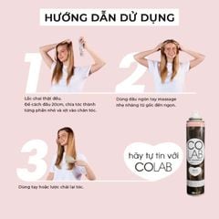 Dầu Gội Khô COLAB Dry Shampoo 200ml
