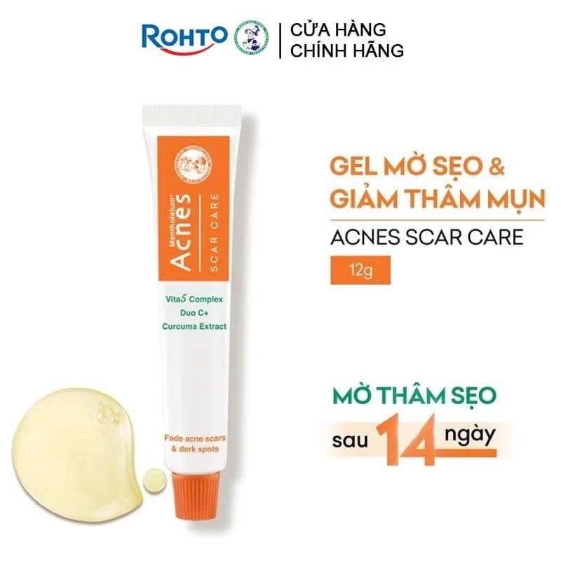 Gel mờ sẹo và vết thâm - Acnes Scar Care 12g