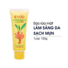 Sữa Rửa Mặt Giúp Hỗ Trợ Sáng Da E100 100G
