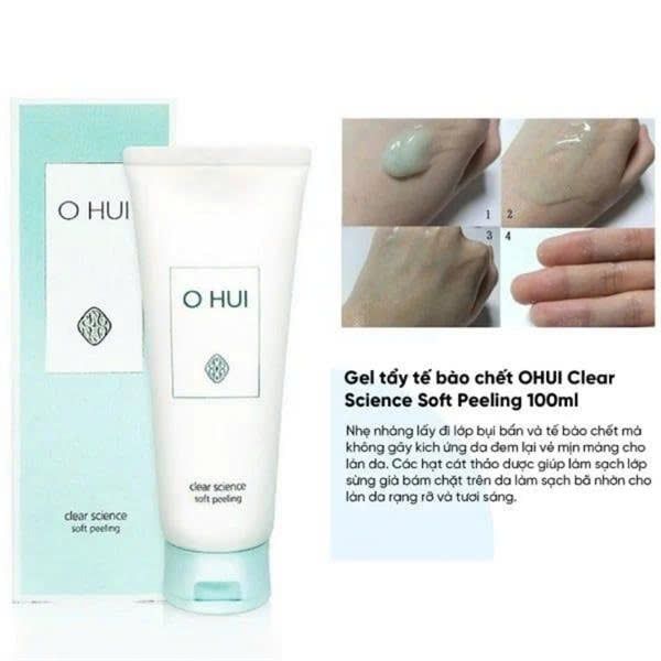 Tẩy Da Chết OHUI Clear Science Soft Peeling 100mL