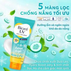 Serum Dưỡng Thể Chống Nắng Bioré Kháng Bụi UV Anti-Pollution Body Care SPF50+/PA+++ 150ML