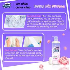 Nước Giặt Đồ Lót MaxKleen Hương Hoa Mẫu Đơn Chai 650G