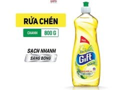 Nước rửa chén Gift hương chanh 800ml