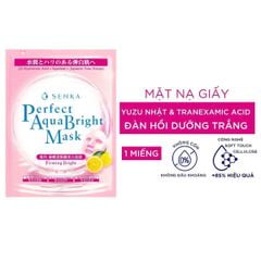 Mặt Nạ Senka Perfect Aqua Mask 25ml