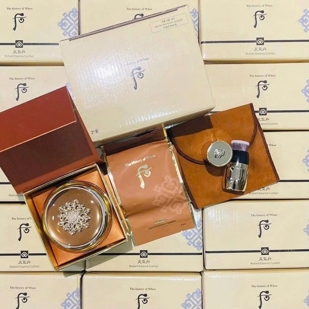 Set Cushion The Whoo Hoa Hiên (Hwahyun Radiant Cushion) SPF50+ PA+++ tone #21