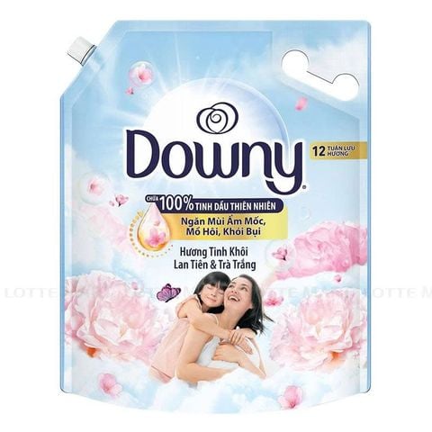 Nước Xả Vải Downy Hương Tinh Khôi Lan Tiên và Trà Trắng Túi 2.8L