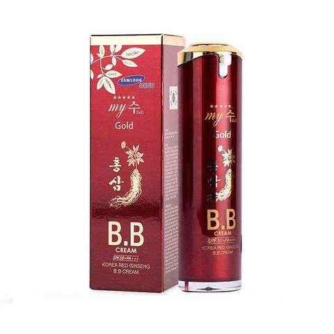 My Gold Korea Red Ginseng B.B Cream SPF50+ PA+++ - Kem Nền Hồng Sâm Đỏ 40ml