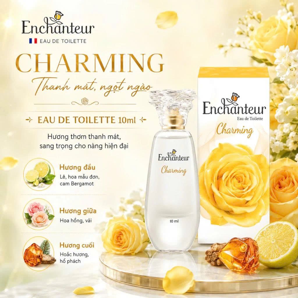 Nước Hoa Nữ Enchanteur Eau De Toilette