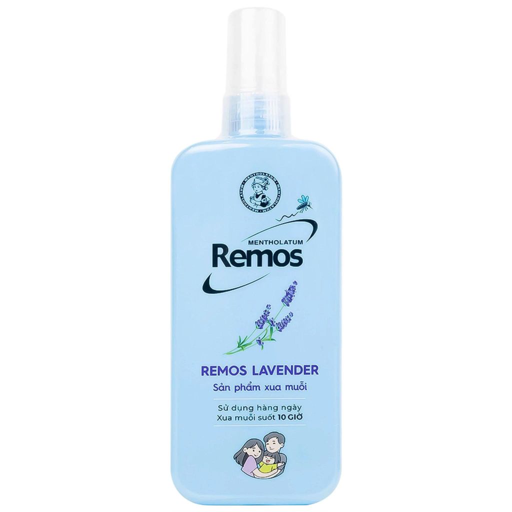 Xịt chống muỗi Remos Baby Spray 150ml