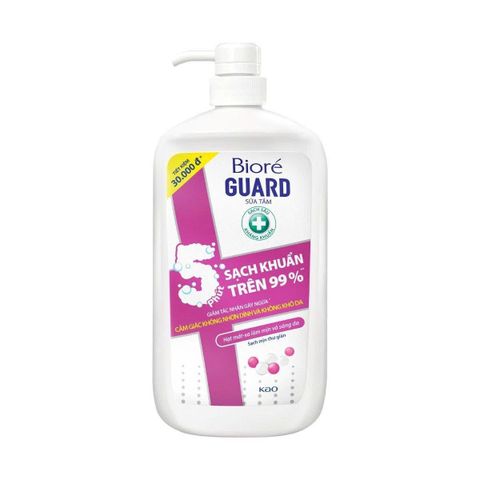 Sữa tắm sạch sâu kháng khuẩn Biore Guard 1.2kg