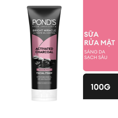 Sữa rửa mặt Pond's Sáng da sạch sâu Bright Miracle Niasorcinol 100g