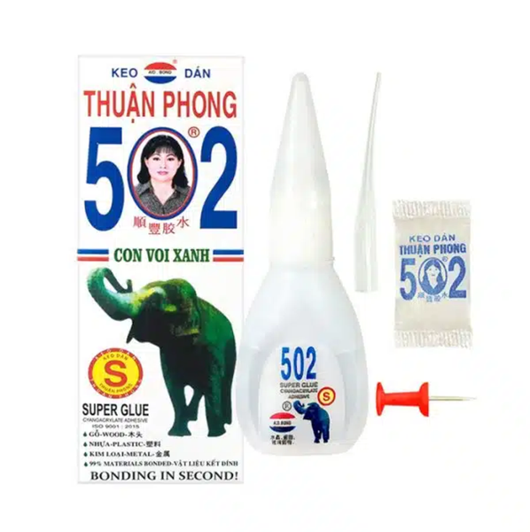 Keo dán con voi 502 S Thuận Phong 10g