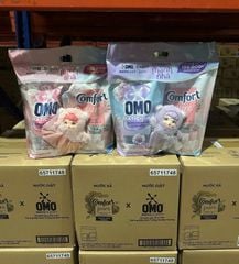 OMO NƯỚC GIẶT CỬA TRƯỚC LINH LAN 1.6KG + NƯỚC XẢ CFT THANH NHÃ 1.4L (TẶNG GẤU)