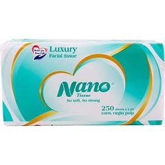 Khăn giấy lụa Nano 2 lớp 250 tờ