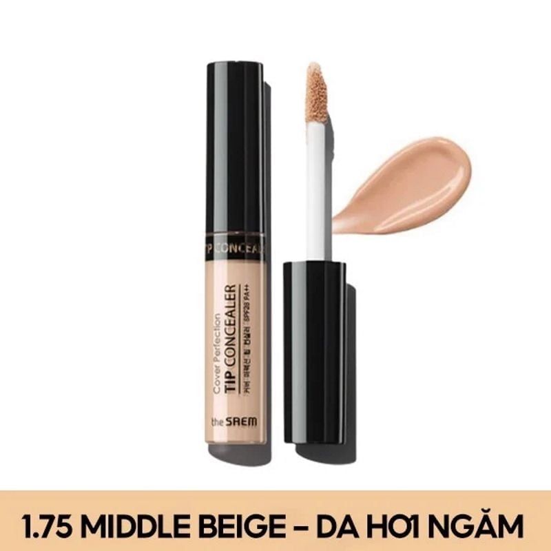 Kem Che Khuyết Điểm The Saem Cover Perfection Tip Concealer 6.5g