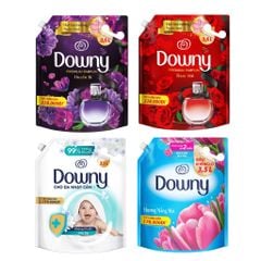 NƯỚC XÃ VẢI DOWNY ĐAM MÊ - HUYỀN BÍ - TRẮNG DỊU NHẸ TÚI 3.5L