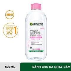 Nước Tẩy Trang Garnier Micellar Cleansing Water 400ml