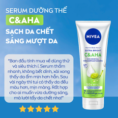 Tinh Chất Dưỡng Thể NIVEA Vitamin Extra Bright C&AHA (300 ml)