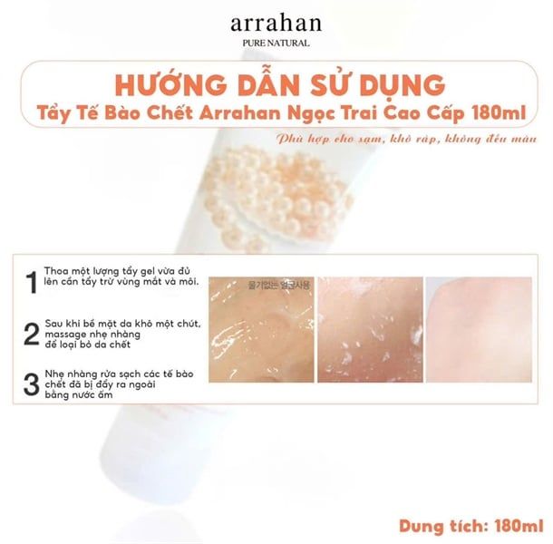 Gel Tẩy Tế Bào Chết Arrahan Premium Peeling Gel 180ml (Hàn Quốc)
